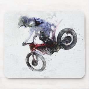 Nose Stand - Motocross Mouse Mat
