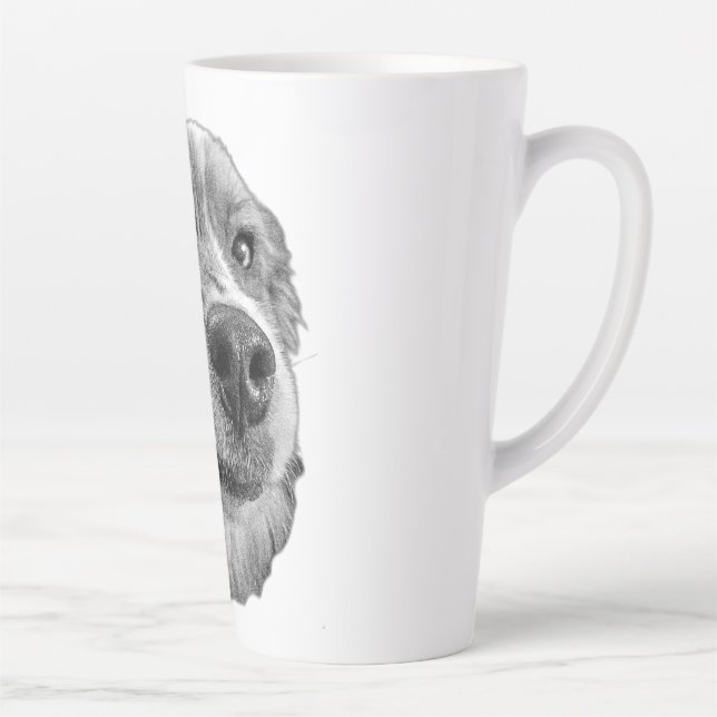 Nose to Heart Latte Mug (Right)