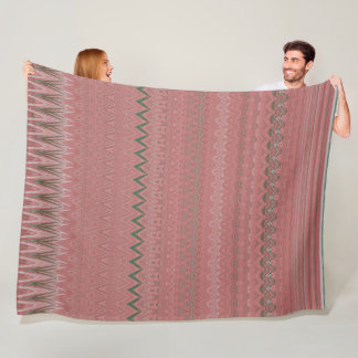Nosegay Garden Tartan-Polar North Fleece Blanket