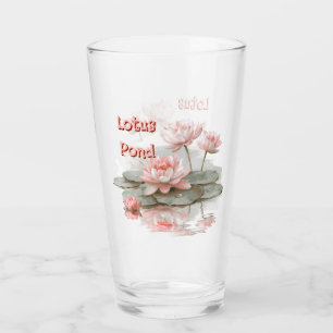 Nosegay Lotus Pond Glass