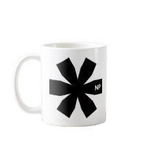 Nosetouch Press Asterisk 11 oz Classic White Mug