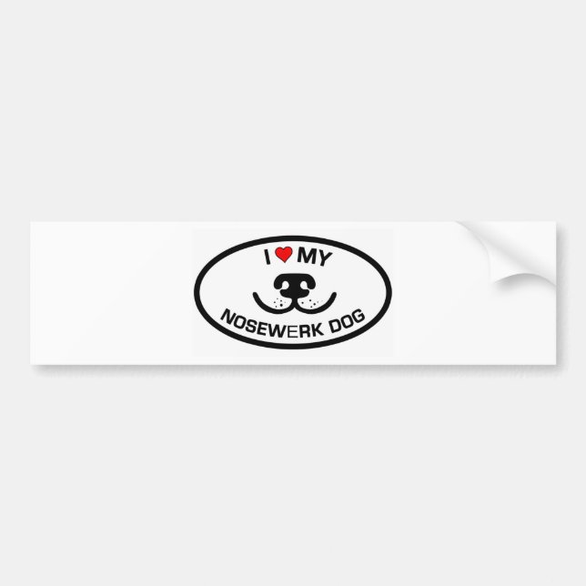 Nosewerk Bumper Sticker (Front)