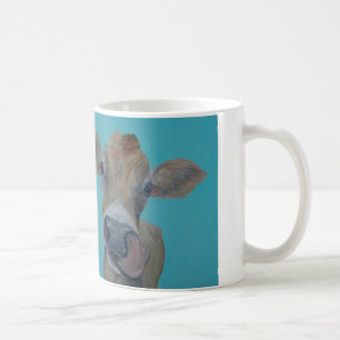 Nosey jersey cow coffee mug