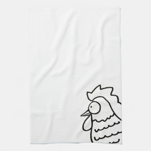 Nosey Rooster Kitchen Towel