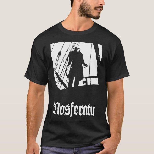 Nosferatu Black Classic T-Shirt (Front)