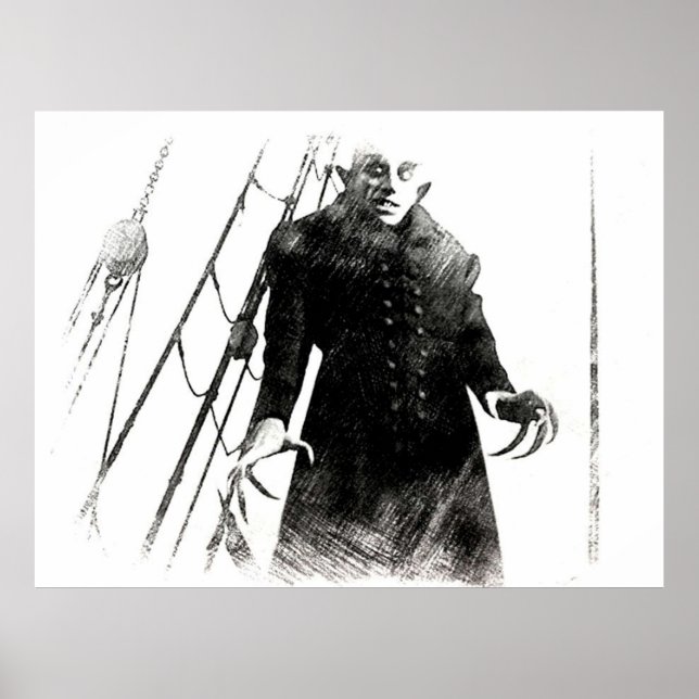 Nosferatu Classic Monster Classic Style Poster (Front)