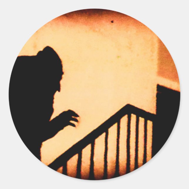 Nosferatu Classic Round Sticker (Front)