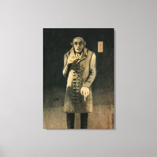 Nosferatu Count Orlok Canvas Print