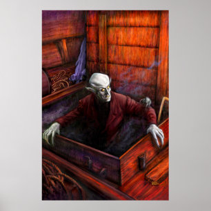 Nosferatu Demeter Poster – Full Scene Gothic
