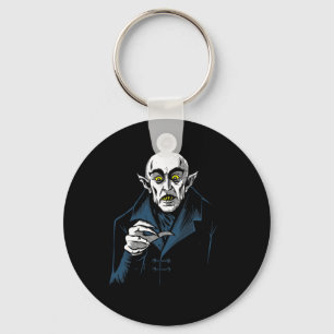 Nosferatu Halloween Vampire Horror Dracula Key Ring