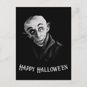 Nosferatu Happy Halloween Postcard Customizeable 