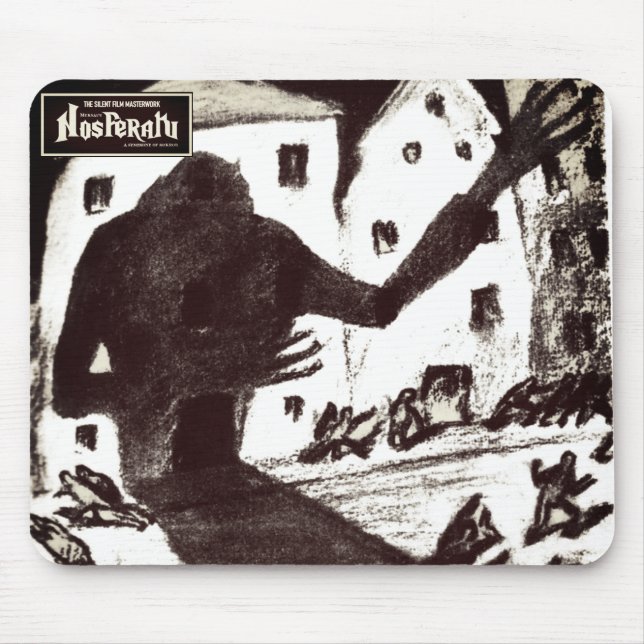 NOSFERATU: Horror Film Poster Art Mousepad (Front)