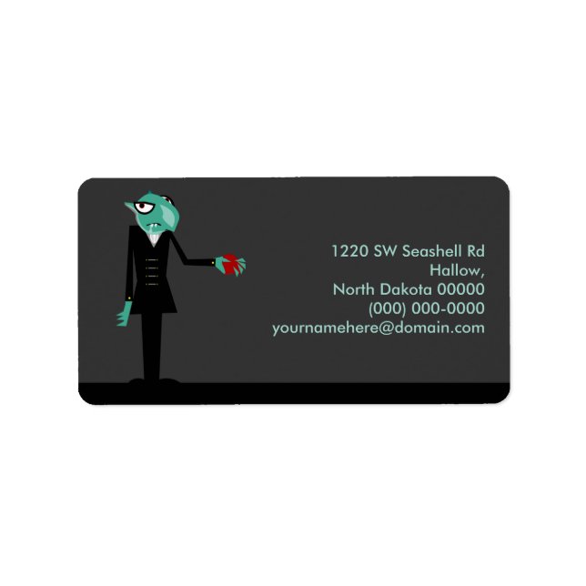 Nosferatu Invites You Address Label (Front)