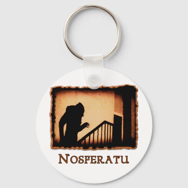 Nosferatu Scary Vampire Products Key Ring (Front)