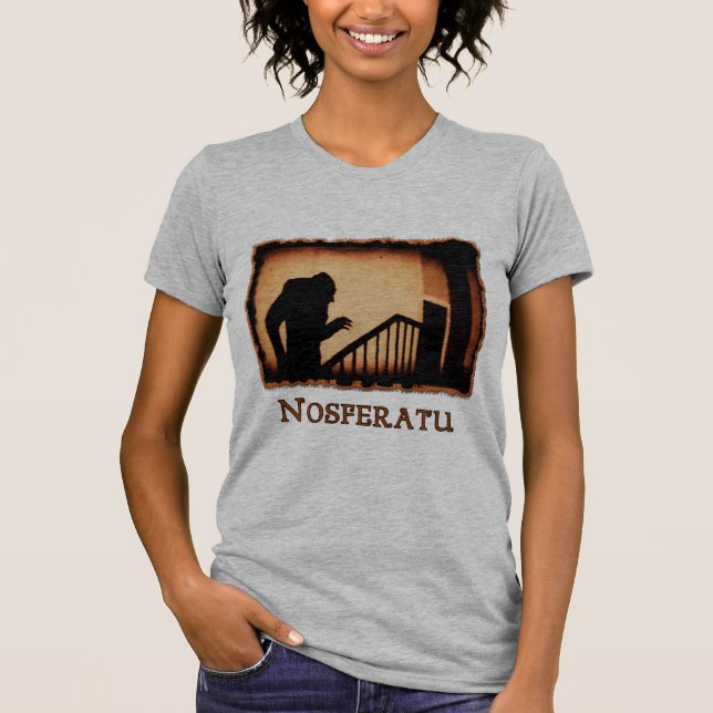 Nosferatu Scary Vampire Products T-Shirt (Front)