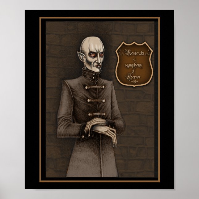 Nosferatu, Symphony of horror Poster (Front)