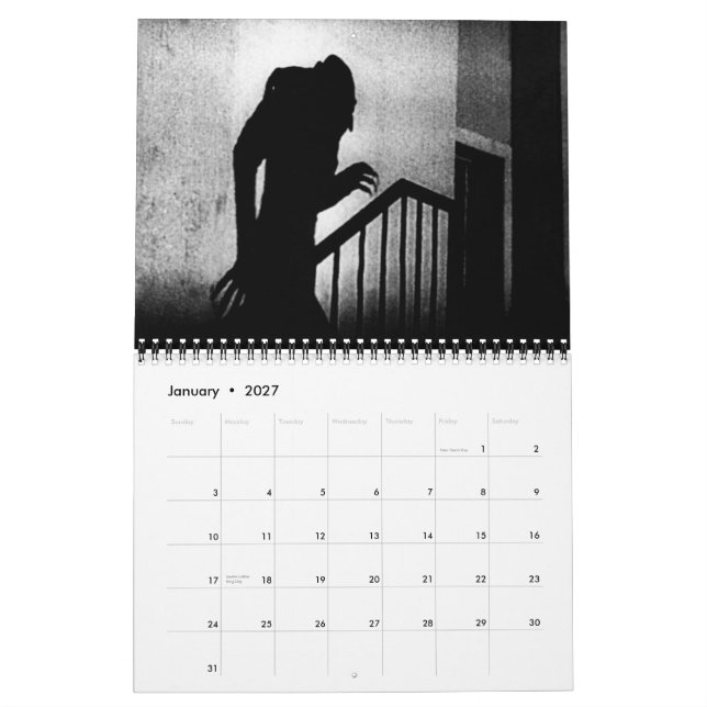 Nosferatu The Calendar (Jan 2027)