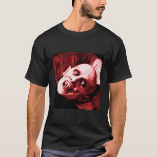 Nosferatu Vampire Bloody Fangs Horror Halloween T-Shirt
