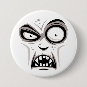 Nosferatu Vampire Face 7.5 Cm Round Badge