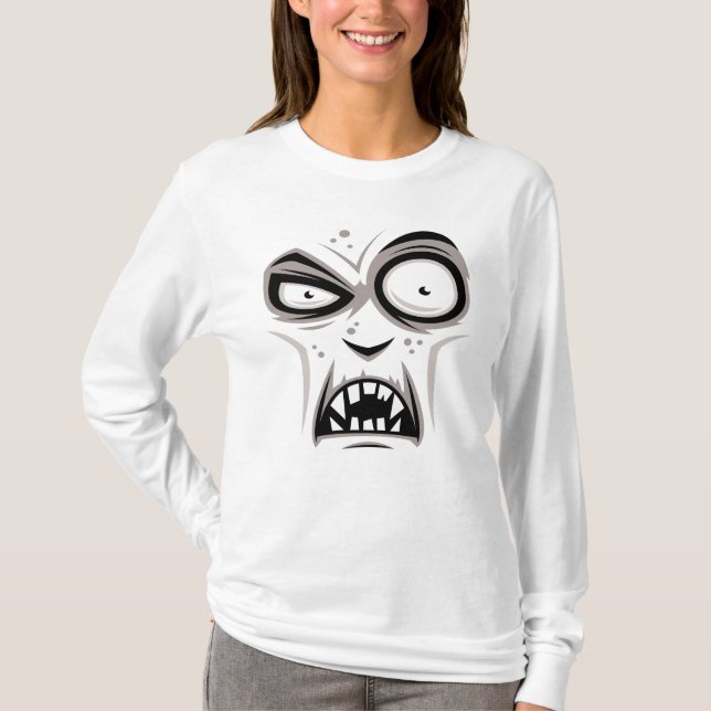 Nosferatu Vampire Face T-Shirt (Front)
