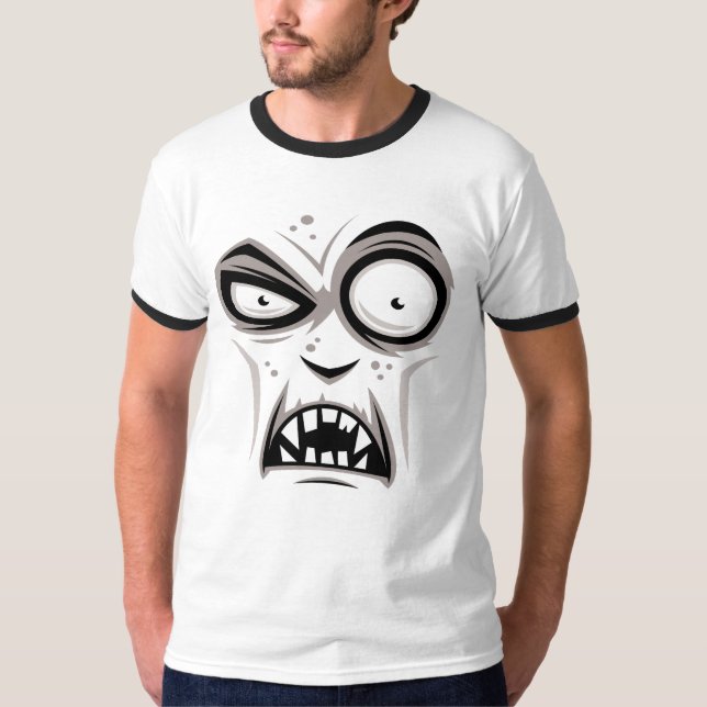 Nosferatu Vampire Face T-Shirt (Front)
