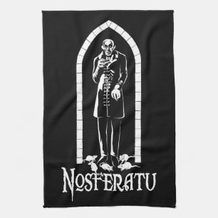 Nosferatu Vampire Tea Towel