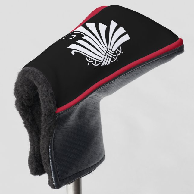 NOSHI BUTTERFLY GOLF HEAD COVER (3/4 Front)
