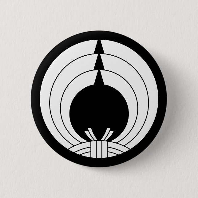 Noshi circle 6 cm round badge (Front)