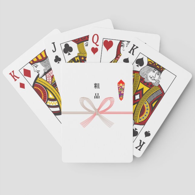 Noshigami soshina Playing Cards (Back)