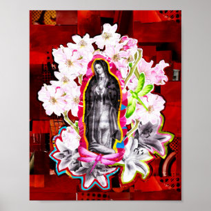 Nossa Senhora de Guadalupe (Our Lady of Guadalupe) Poster