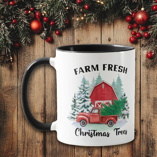 Nostalgia Farm Fresh Christmas Trees  Mug (Creator Uploaded)