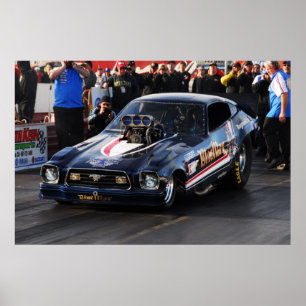 Nostalgia Funny Car Poster