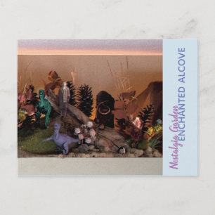 Nostalgia Garden   Enchanted Alcove 503 Postcard