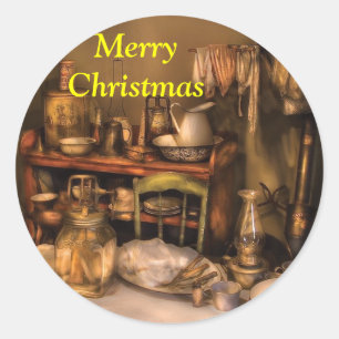 Nostalgia - Our first apartment Classic Round Sticker