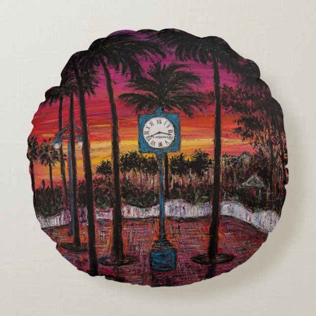 Nostalgia Round Cushion (Front)