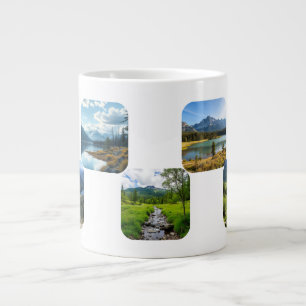 nostalgia vacation personalise large coffee mug
