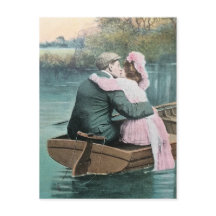 Nostalgia Vintage True Lovers Kiss