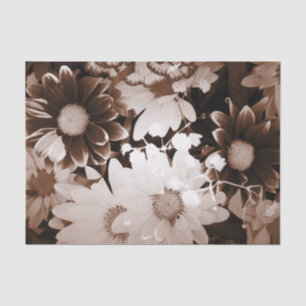 nostalgia western country wildflower summer daisy tissue paper