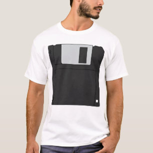 Nostalgic 3½ inch Diskette Retro Floppy Disk T-Shirt