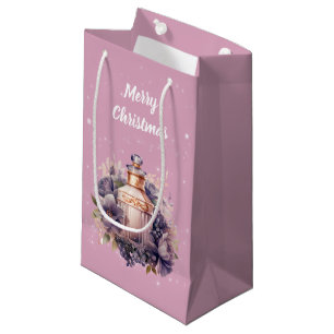 Nostalgic and luxurious Merry Christmas  Small Gift Bag