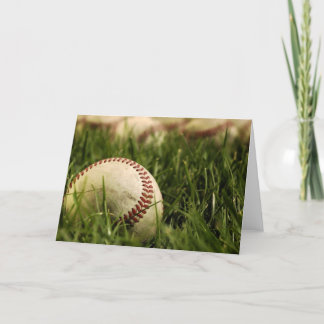 Nostalgic Baseballs Card