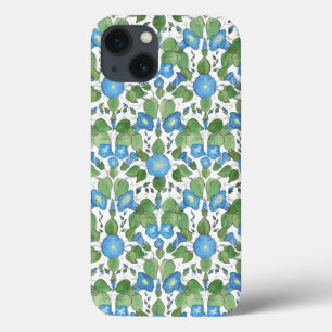 Nostalgic Blue Morning Glory Case-Mate iPad Case