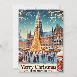 Nostalgic Christmas in Munich - Holiday Charm Invitation