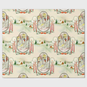 Nostalgic Christmas Wrapping Paper