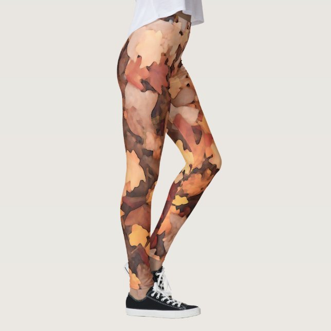 Nostalgic Fall Foliage | Leggings (Right)