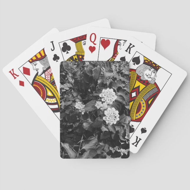 Nostalgic floral theme playing cards (Back)