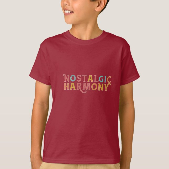 Nostalgic Harmony T-Shirt (Front)