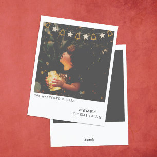 Nostalgic Instant Photo Christmas Card