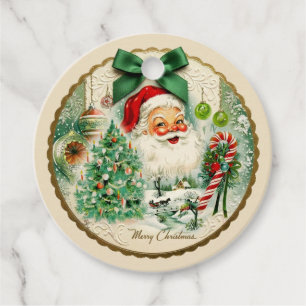 Nostalgic Kitschmas  Favour Tags