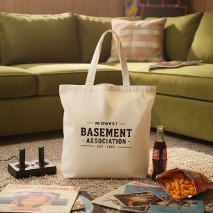 Nostalgic Midwest Retro Funny Throwback Tote Bag